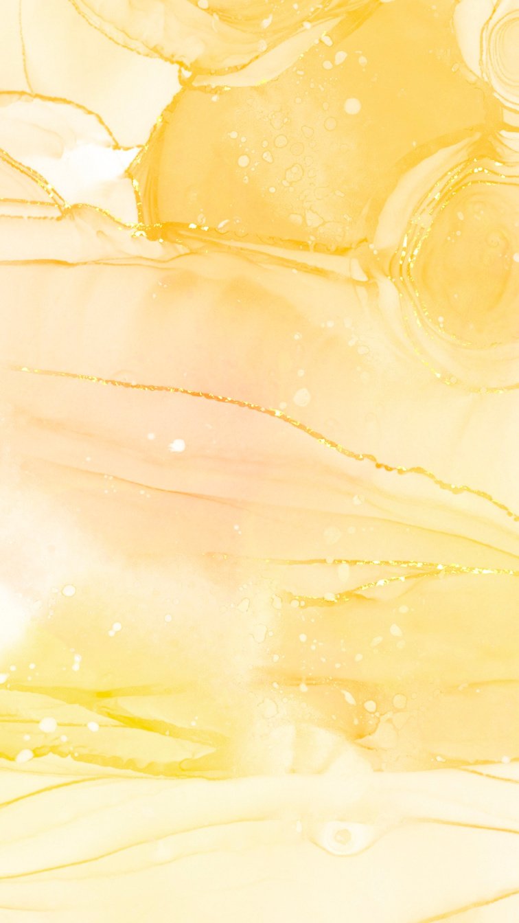 Gradient Yellow Watercolor Background