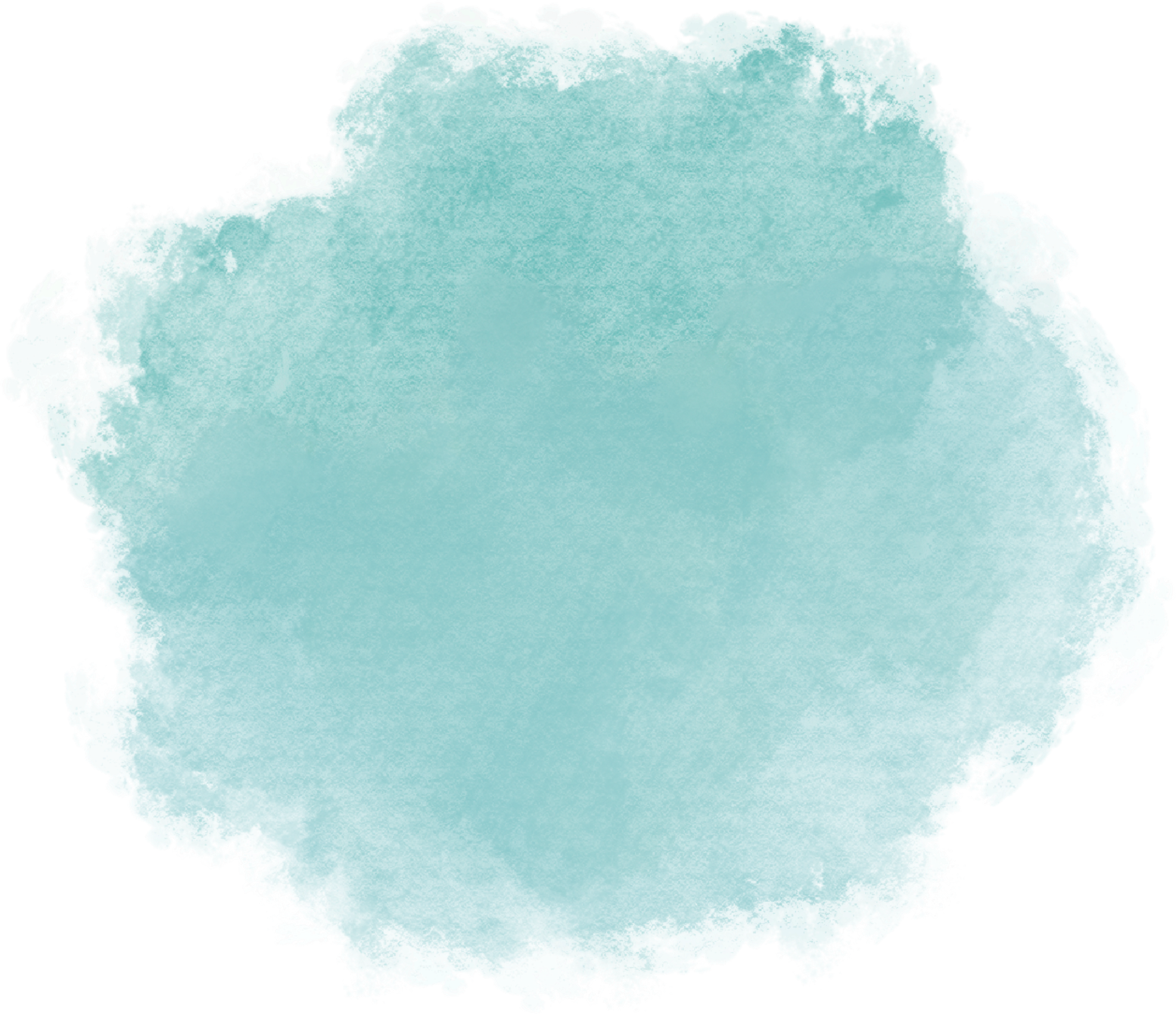 Mint green  watercolor stain paint background splash texture