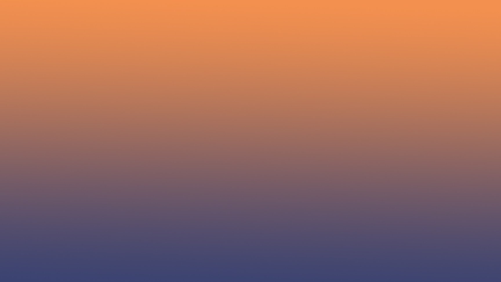 Evening Sky Orange to Purple Gradient Background